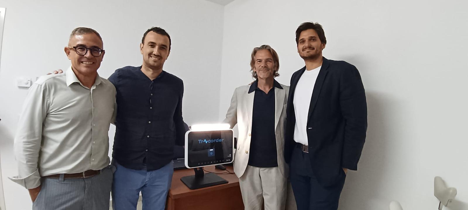 TrAIcorder installation at the Casa della Comunità in Carloforte